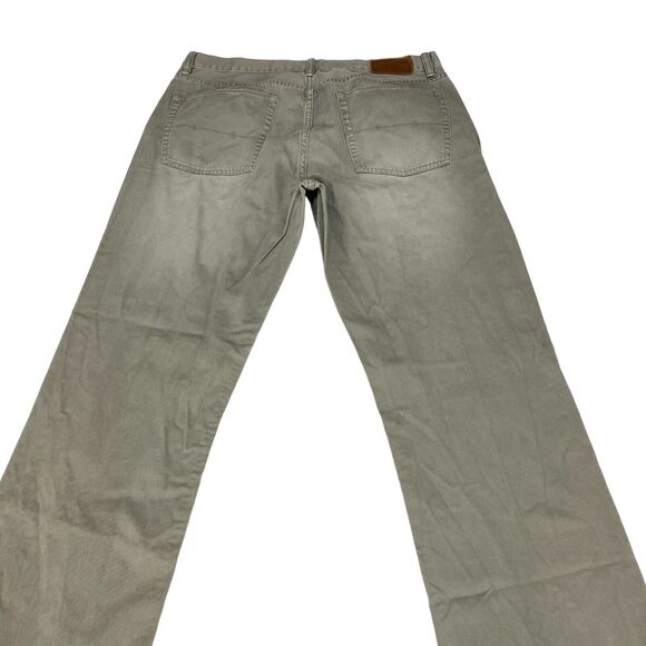 Polo Ralph Lauren Jeans Men 34x32 Denim 100% Cotton Flat Front Straight Leg - Picture 15 of 16